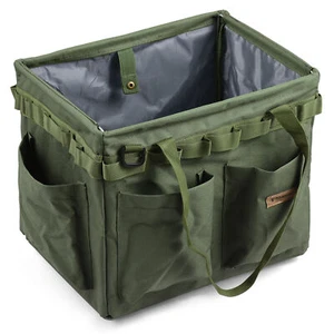 TOMSHOO Outdoor Camping Tool Bag Collapsible Camping with Three Exterior Y6W5 - Picture 1 of 10