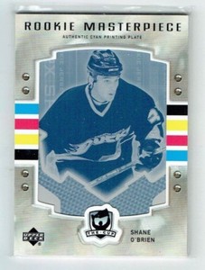 06-07 UD Upper Deck The Cup  Shane O'Brien  1/1  Printing Plate  Rookie