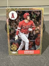 2022 Topps Chrome Silver Pack Shohei Ohtani 1987 Mojo Refractor #T87C-50 Angels