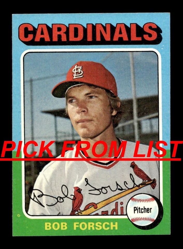 1975 Topps 6-241 EX/EX-MT Pick From List All PICTURED uu3 - Image 1 of 1