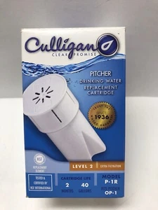 PITCHER FILTER Drinking Water Replacement Cartridge Level 2 Culligan P-1R / OP-1 - Picture 1 of 6