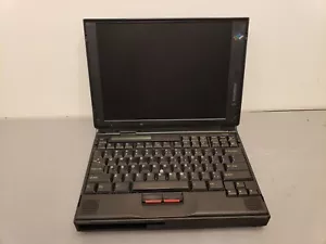 Vintage IBM ThinkPad 760ED Laptop Intel Pentium 133MHz 32MB RAM 12.1" AS-IS Read - Picture 1 of 16