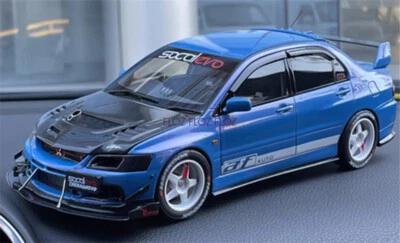 1:18 for Super A for Mitsubishi for Lancer for Evolution 9 Alpine Blue LTD - Image 1 of 4