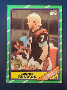 Tarjetas de fútbol americano 2001 Topps Archives reimpresión 1986 #255 Boomer Esiason Bengals - Imagen 1 de 2
