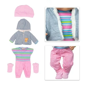 New Jumpsuits Fit for Baby Doll 18 Inch Reborn Doll Clothes and Accessories - Picture 1 of 12