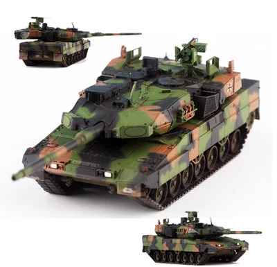3D-печатная 1/72 готовая модель современного немецкого основного боевого танка Leopard 2A8 - Изображение 1 из 4