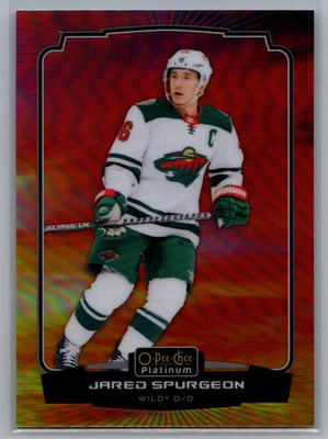 2022-23 O-Pee-Chee Platinum - Jared Spurgeon #192 Sunset - Image 1 of 2