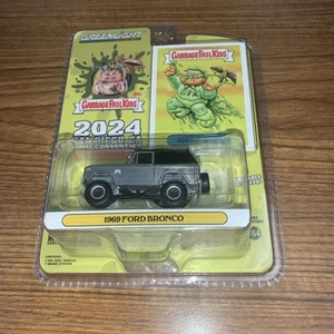 Greenlight GPK SDCC 1969 Ford Bronco RAW chase secchio spazzatura super snotty bambini - Foto 1 di 8