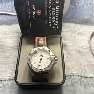 Swiss Military 095.1427 Men's Diver Watch Work With New Battery And Box - Picture 1 of 19