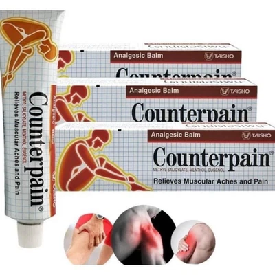 3 tubos x 120 g - Contradolor Rojo Cálido Caliente - Bálsamo analgésico de masaje Foto 1 de 4