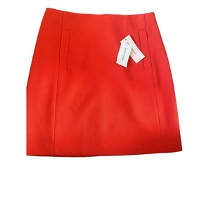 Neu mit Etikett Banana Republic zierlicher roter Bleistiftrock 0P - Bild 1 von 9