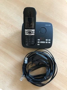 Gigaset CX610 ISDN schnurloses Telefon inkl. Anrufbeantworter und Akkus - Zdjęcie 1 z 5
