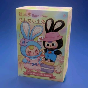Baby Three Macaron Cute Bunny Blind Box Plush Figure – Mystery Collectible - Picture 1 of 4