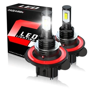 2-sides H13 9008 LED Headlight Bulbs High Low 2500000LM for Ford F150 2004-2014 - Bild 1 von 16