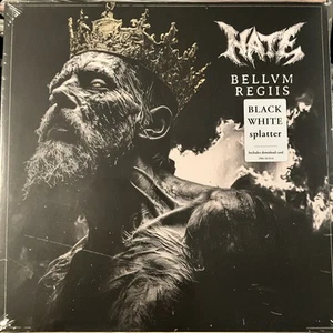 Hate - Bellum Regiis LP 2025 Metal Blade 3984-16145-1 [Black White Splatter] NEW - Picture 1 of 3