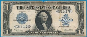 FR 237 - CERTIFICADO DE PLATA DE $1 DE 1923 - BILLETE DE GRAN TAMAÑO - SPEELMAN/BLANCO - Imagen 1 de 10