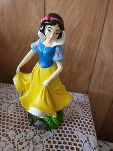 Disney Snow White Garden Gnome Figurine 8" New - Picture 1 of 5