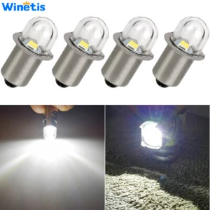 (4) 18 VOLT LED Flashlight Replacement Xenon Bulb / 18v for RYOBI ONE+ Cordless - Picture 1 of 9