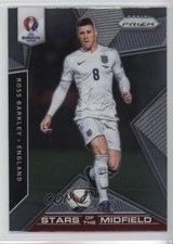2016 Panini Prizm UEFA Euro Stars of the Midfield Ross Barkley #29 Rookie RC