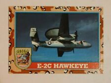 1991 Desert Storm Topps #172 E-2C Hawkeye 