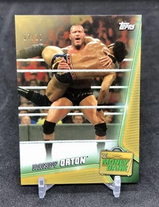 2019 Topps Randy Orton /10 SUPER SHORT PRINT Money In The Bank CASE HIT 64 WWE🔥 - Picture 1 of 11