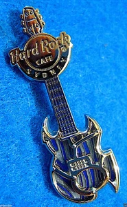 GUITARRA SYDNEY AUSTRALIA HRC SERIE 3D GRANO MADERA 2014 Hard Rock Café PIN LE - Imagen 1 de 1