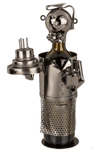 PORTABOTTIGLIE IN METALLO AUGURI BUON COMPLEANNO - Immagine 1 di 1