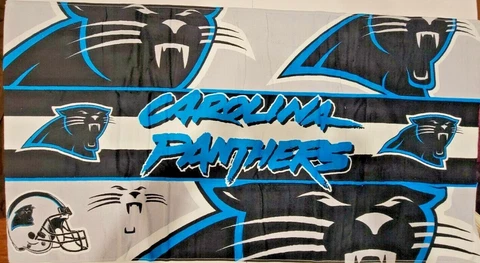 NFL Carolina Panthers Beach Towel, NEW Cover