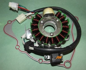 STATOR & GASKET FITS YAMAHA ATV TIMBERWOLF 250 YFB250 2WD 4WD 1994-2000 - Picture 1 of 3