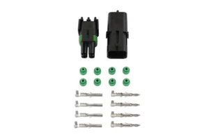 Para Automóvil Eléctrico Delphi Conector Kit 4 Clavija Cuadrado 37329 Connect - Imagen 1 de 1