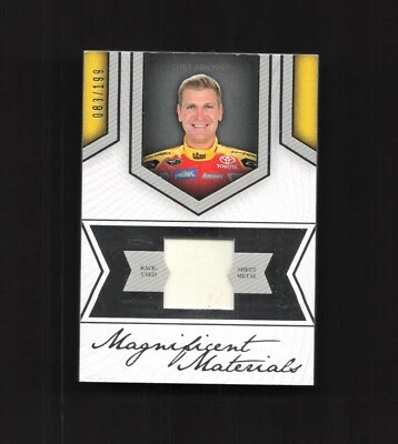 2013 Fanfare Magnificent Materials Single Swatch Silver #MM-CB Clint Bowyer /199 - Image 1 of 3