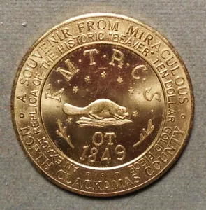 Sogenannter Dollar HK-573, Oregon Beaver $, Oregon Statehood Centennial, 1959, 10 $ - Bild 1 von 2