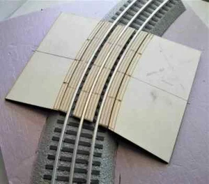 Crossing & Ramp Set for Lionel/MRGS O Scale 3-rail 84" Diameter sectional track - Picture 1 of 8