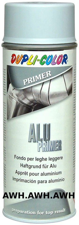 1x400ml Alu Primer Grundierung für Aluminium Haftgrund Lackspray Untergrund Grau - Bild 1 von 1