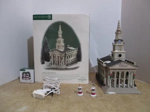 Dept. 56 Dickens Series 2000 St. Martin -In -The Fields & Hallelujah No Cross - Picture 1 of 22
