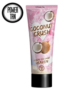 Power Tan Coconut Crush Tanning Sunbed Lotion Cream Accelerator 250ml Tube - Picture 1 of 1