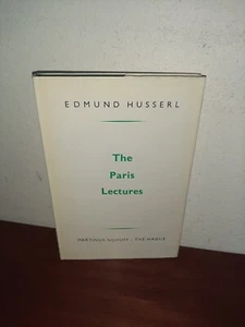 The Paris Lectures Edmund Husserl Hardcover - Picture 1 of 6