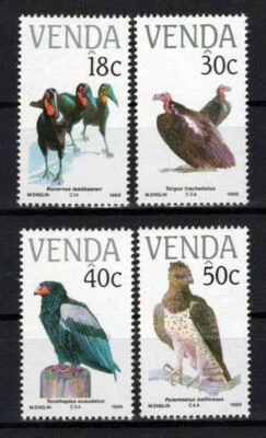 South Africa Venda 197-200 MNH Endangered Birds Wildlife ZAYIX 0424S0073M - Image 1 of 3