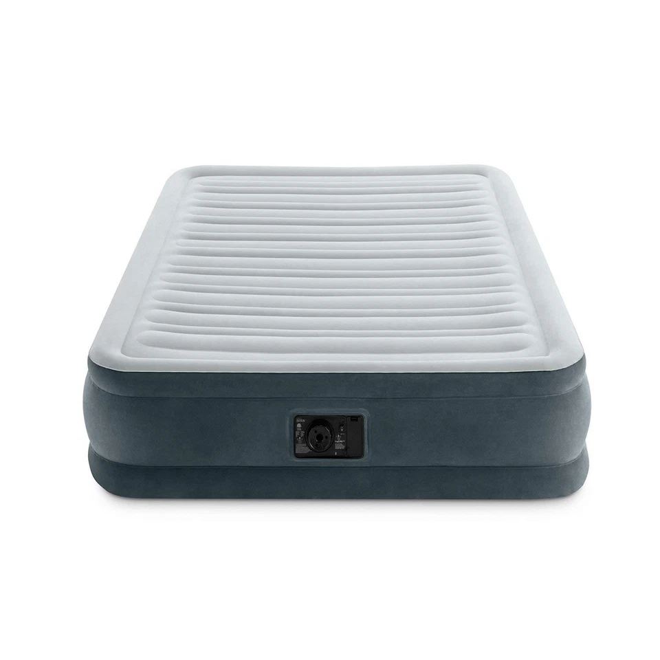 Cama de aire de felpa Intex Dura-Beam Deluxe Comfort serie con bomba interna (modo 2021 Foto 1 de 4