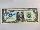Autographe signé Felix Silla billet d'un dollar Buck Rogers et le 25ème siècle