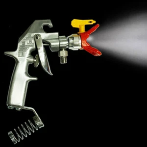 Silver Flex Plus Airless Spray Gun 248157 with Guard & 217 tip for road marking - Picture 1 of 6