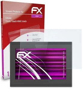 atFoliX Glass Protector for Elsner Corlo Touch KNX 5 inch 9H Hybrid-Glass - Picture 1 of 8