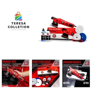 9mm Dual Action Car Polisher Polishing Kit - Buffer Car Scratch Remover for C... - Picture 1 of 8