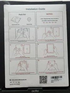 Ambison Universal Tablet Case 9"-10.5". Color GREY. (Watch Link In Discription). - Picture 1 of 4