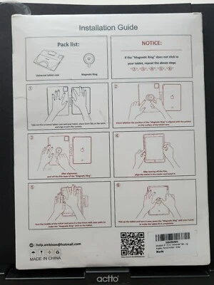 Ambison Universal Tablet Case 9"-10.5". Color GREY. (Watch Link In Discription). - Image 1 of 4