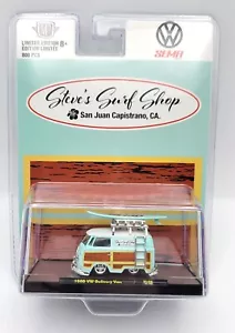 M2 Machines SEMA 2021 Steve’s Surf Shop 1960 VW Delivery Van 800pcs 1/64 - Picture 1 of 1