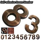 ABS Plastic Self-adhesive Address Sign Digits Sticker Room Number Door Plates