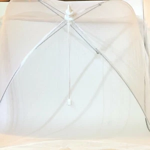 Mr. Bar-B-Q faltbares Lebensmittelzelt 17" x 17" faltbarer Regenschirm schützt Ihr Picknick - Bild 1 von 6