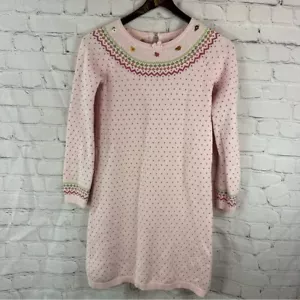 gymboree 2007 pink sweater dress sz 12 100% Cotton - Picture 1 of 7