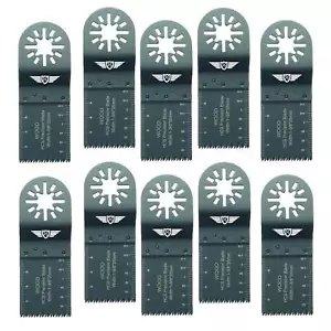 10 x Coarse Cut Blades for Fein Multimaster Bosch Ryobi AEG Multitool Multi Tool - Picture 1 of 4